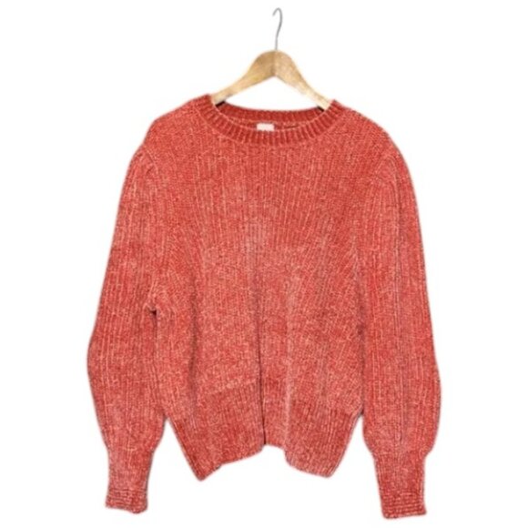 H&M women's red knitted sweater size XL - Picture 1 of 2